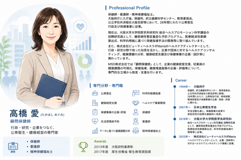 髙橋 愛（顧問保健師）